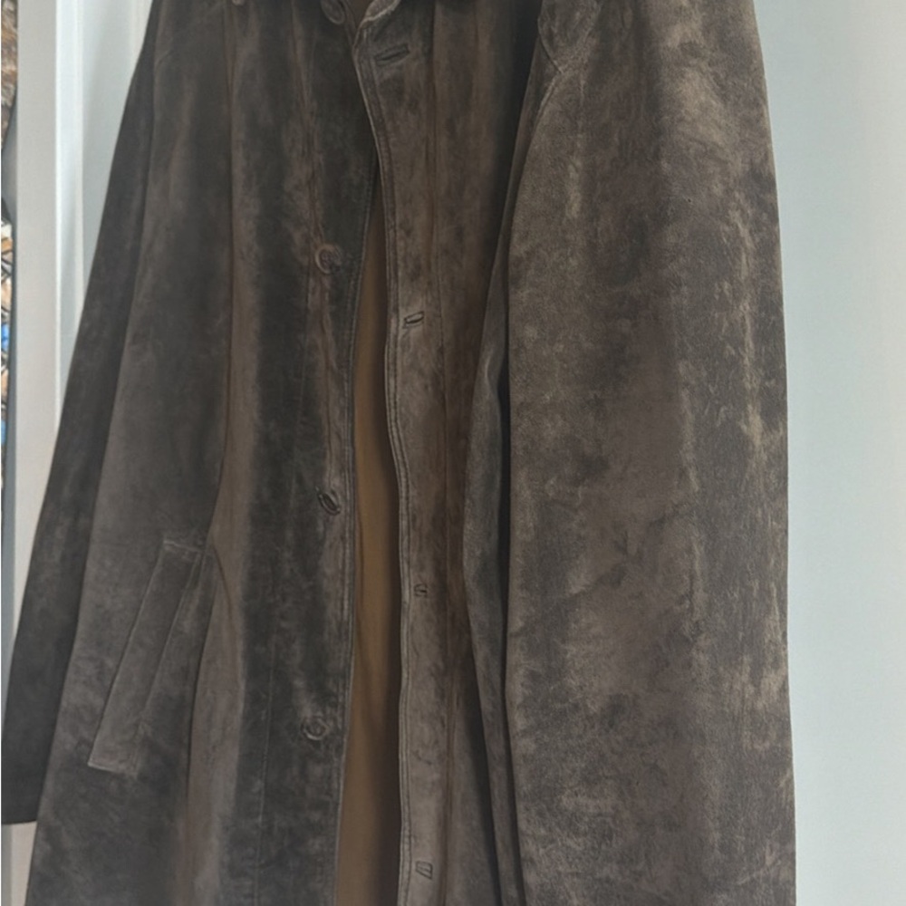 Newport harbor Men's Brown Suede Coat